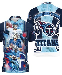 Tennessee Titans Afc South Division Champions Super Bowl 2021 3D All Over Print Polo Shirt