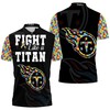 Tennessee Titans Autism Support 3D Polo Shirt - Fight Like A Pro