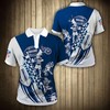 Tennessee Titans Casual 3D Polo Shirt - Stylish And Comfortable Fan Gear
