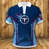 Tennessee Titans Casual Polo Shirt - Classic Fan Gear