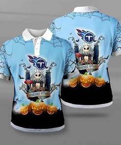 Tennessee Titans Halloween Polo Shirt - Spooky Fan Gear