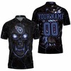 Tennessee Titans Lava Skull Personalized Polo Shirt - Perfect Gift For Fans