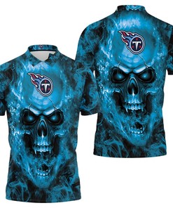 Tennessee Titans Skull Polo Shirt - Fan Favorite Gear