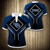 Tennessee Titans Square Lattice Polo Shirt - Stylish Fan Gear