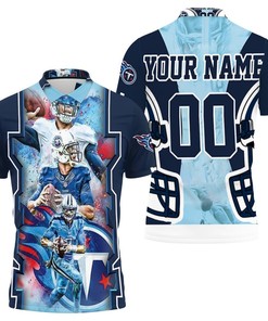 Tennessee Titans Super Bowl 2021 Afc South Champions Personalized Polo Shirt - Great Gift For Fans