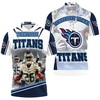 Tennessee Titans Super Bowl 2021 Afc South Division Champions 3D All Over Print Polo Shirt - Perfect For Football
