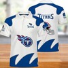 Tennessee Titans White Polo Shirt - Fan Favorite