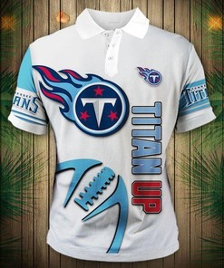 Tennessee Titans Zigzag Casual Polo Shirt - Trendy Fan Gear