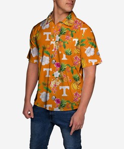 Tennessee Volunteers Fruit Flair Athletic Polo - Festive And Fun Design With Polo Collar
