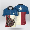 Texas Longhorn Personalized Polo T-Shirt - Perfect For Proud Texans