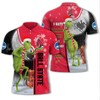 The Grinch Ball State Cardinals Ncaa Polo Shirt - Customized And Personalized For Fans