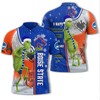 The Grinch Boise State Broncos Ncaa Polo Shirt - Personalized Fan Apparel For Fans