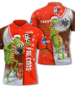 The Grinch Bowling Green Falcons Ncaa Polo Shirt - Customized Fan Apparel For Stylish Fans