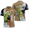 The Grinch Bryant Bulldogs Ncaa Polo Shirt - Funny And Personalized Fan Apparel