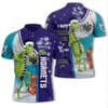 The Grinch Charlotte Hornets Nba Polo Shirt - Unique And Funny Fan Apparel