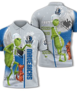 The Grinch Dallas Mavericks Nba Polo Shirt - Fashion-Forward And Stylish Fan Apparel