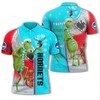 The Grinch Delaware State Hornets Ncaa Polo Shirt - Funny And Customized Fan Apparel