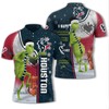 The Grinch Hates Houston Texans Too: Gift The Grinch Houston Texans Nfl Polo Shirt To Morning Haters
