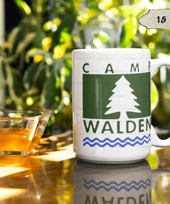 The Parent Trap Camping Mug, Retro Camp Walden Coffee Mug, Movie Mug Ideas, Parker Knoll Enamel Mug