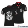 The Satanic Skull Gift Men'S Polo Shirt - Perfect Gift For Fans Of Skulls And Edgy Style