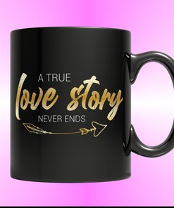 This True Love Story Mug Will Warm Your Heart This Valentine's Day: Valentines Day Mug Gift