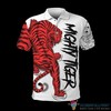 Tiger All Over Print Polo Shirt - Bold And Vivid Design With Polo Collar