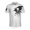 Tiger Golf Skull 3D All Over Printed Polo Shirt - Unique And Bold Design With Polo Collar
