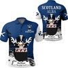 Timeless Style With Scottish Family Crest Arthur Scotland Golf Polo Shirt