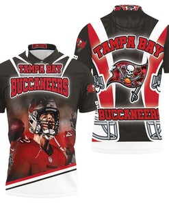 Tom Brady 12 Nfc South Division Tampa Bay Buccaneers Super Bowl 2021 3D All Over Print Polo Shirt