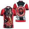 Tom Brady Thank You Fan 3D All Over Print Polo Shirt- Tampa Bay Buccaneers Nfl Champions 2021