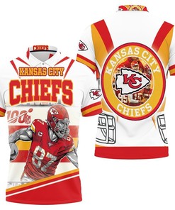 Travis Kelce 87 Kc Chiefs Afc West Champs Super Bowl 2021 - 3D Polo Shirt For Fans