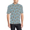 Trendy And Chic: Beagle Pattern Print Design 02 Men'S Polo Shirt With Personalized Print