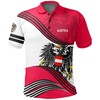 Trendy And Chic Gift Idea: Austria Fall In The Wave Polo Shirt With Personalized Print