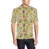 Trendy Guinea Pig Pattern Polo Shirt - A Perfect Gift For Guinea Pig And Golf Fans