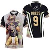 Tribute To A Legend - Drew Brees Legend 3D Personalized Polo Shirt For New Orleans Saints Fans