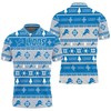 Ugly Christmas Detroit Lions 3D Polo Shirt - Perfect For Fans Who Like Fun Designs