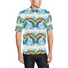 Unicorn Rainbow Men'S Polo Shirt With Polo Collar
