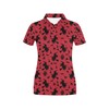 Unique Witch Print Women'S 3D Polo Shirt For Halloween Lovers
