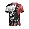 Unisex 3D Printed Skull Golf Polo Shirt - Perfect Gift For Golf Fans And Supporters Of Skulls