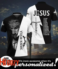 Unisex Polo T-Shirt For Jesus Lovers Featuring A Striking Design (Sp380)