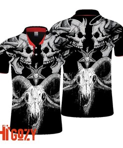 Unisex Skull Polo Shirt - Stylish Gift For Fans Of Skulls