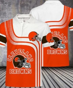 Upgrade Your Cleveland Browns Collection With Casual Polo Shirt For Fans