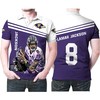 Upgrade Your Collection With Lamar Jackson Baltimore Ravens 3D Polo Shirt