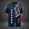 Upgrade Your Houston Texans Collection With Exciting 3D Polo Shirt