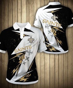 Urban Style - Graffiti 3D Polo Shirt For New Orleans Saints Fans