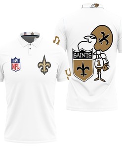 Urban Style - Nfl Bomber Jacket 3D Polo Shirt For New Orleans Saints Fans