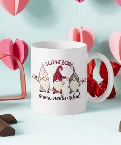 Valentine Gnome Mug: A Cute Gift For Your Special Someone This Valentines Day