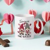 Valentine Gnome Mug Set - Perfect Valentines Day Gift for Him or Her, Gift for Couples, Anniversary Gift
