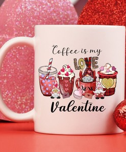 Valentine Gnomes Mug - Valentines Gift - Valentines Day Mug Ideas - Coffee Lover Gift - Valentines Day Mug Set