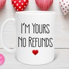 Valentine Heart Mug Set - Romantic Love Mug for Her and Valentines Day Gift for Him